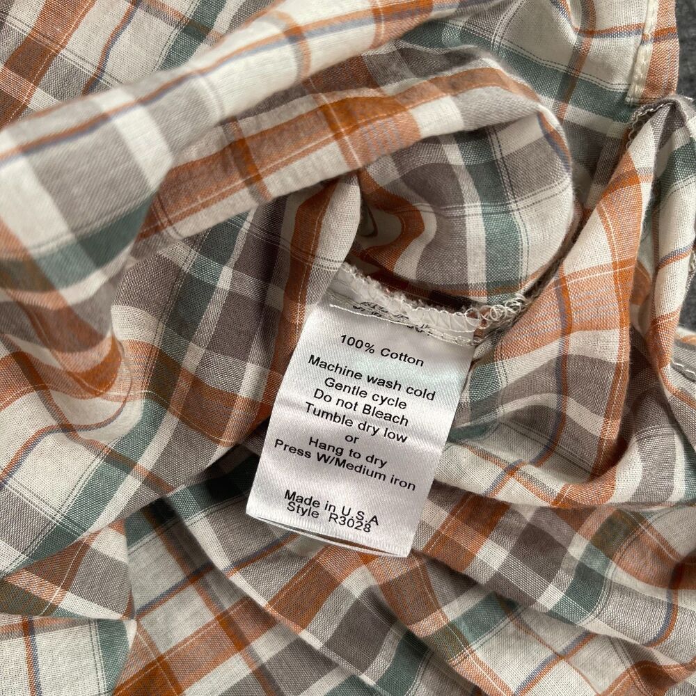 NWT Cousin Earl Flounce Plaid Babydoll Mini Dress S Brown Country Cottagecore - Picture 8 of 11